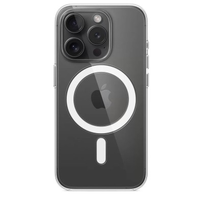 Прозрачный чехол MagSafe для iPhone 15 Pro Max