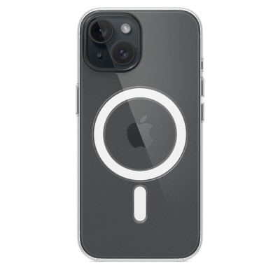 Прозрачный чехол MagSafe для iPhone 15 Plus