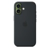 Чехол Silicone Case с MagSafe для iPhone 17, "Black"