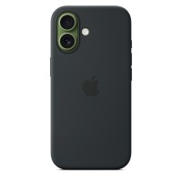 Чехол Silicone Case с MagSafe для iPhone 17, "Black"
