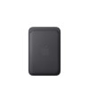 Кожаный кошелёк FineWoven с MagSafe для iPhone 17, "Black"