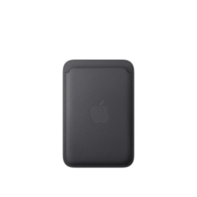 Кожаный кошелёк FineWoven с MagSafe для iPhone 17, "Black"