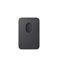 Кожаный кошелёк FineWoven с MagSafe для iPhone 17, "Black"