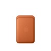 Кожаный кошелёк FineWoven с MagSafe для iPhone 17, "Fox Orange"