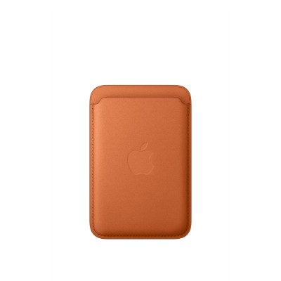 Кожаный кошелёк FineWoven с MagSafe для iPhone 17, "Fox Orange"