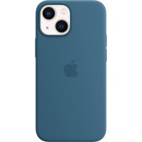 Чехол Silicone Case для iPhone 13, силикон, "голубая сойка"