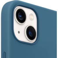 Чехол Silicone Case для iPhone 13, силикон, "голубая сойка"