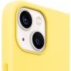 Чехол Silicone Case для iPhone 13, силикон, "лимонный"