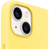Чехол Silicone Case для iPhone 13, силикон, "лимонный"