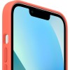 Чехол Silicone Case для iPhone 13, силикон, "нектарин"