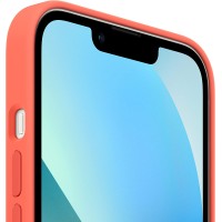 Чехол Silicone Case для iPhone 13, силикон, "нектарин"