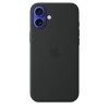 Чехол Silicone Case с MagSafe для iPhone 16 Plus, силикон, "Black"