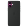 Чехол Silicone Case с MagSafe для iPhone 16 Plus, силикон, "Black"
