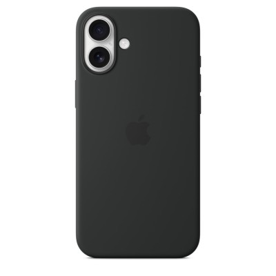 Чехол Silicone Case с MagSafe для iPhone 16 Plus, силикон, "Black"