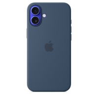 Чехол Silicone Case с MagSafe для iPhone 16 Plus, силикон, "Denim"