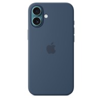 Чехол Silicone Case с MagSafe для iPhone 16 Plus, силикон, "Denim"
