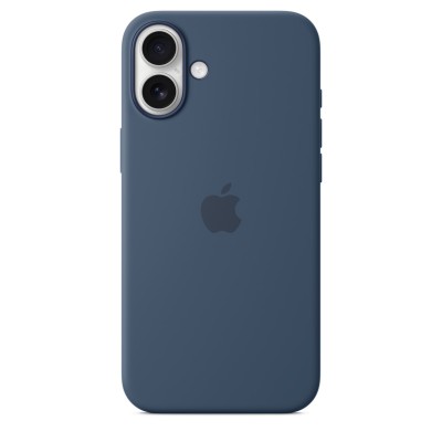 Чехол Silicone Case с MagSafe для iPhone 16 Plus, силикон, "Denim"
