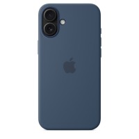 Чехол Silicone Case с MagSafe для iPhone 16 Plus, силикон, "Denim"