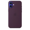 Чехол Silicone Case с MagSafe для iPhone 16 Plus, силикон, "Plum"