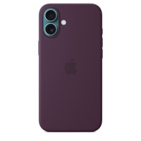 Чехол Silicone Case с MagSafe для iPhone 16 Plus, силикон, "Plum"