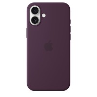 Чехол Silicone Case с MagSafe для iPhone 16 Plus, силикон, "Plum"