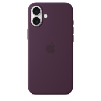 Чехол Silicone Case с MagSafe для iPhone 16 Plus, силикон, "Plum"