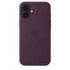 Чехол Silicone Case с MagSafe для iPhone 16 Plus, силикон, "Plum"