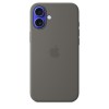 Чехол Silicone Case с MagSafe для iPhone 16 Plus, силикон, "Stone Gray"
