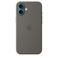 Чехол Silicone Case с MagSafe для iPhone 16 Plus, силикон, "Stone Gray"