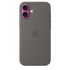 Чехол Silicone Case с MagSafe для iPhone 16 Plus, силикон, "Stone Gray"