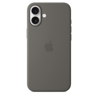 Чехол Silicone Case с MagSafe для iPhone 16 Plus, силикон, "Stone Gray"