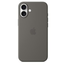 Чехол Silicone Case с MagSafe для iPhone 16 Plus, силикон, "Stone Gray"