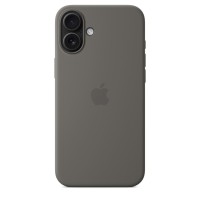 Чехол Silicone Case с MagSafe для iPhone 16 Plus, силикон, "Stone Gray"