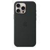 Чехол Silicone Case с MagSafe для iPhone 16 Pro Max, силикон, "Black"