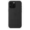 Чехол Silicone Case с MagSafe для iPhone 16 Pro Max, силикон, "Black"