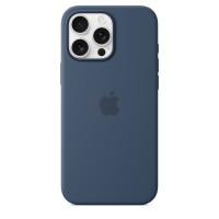 Чехол Silicone Case с MagSafe для iPhone 16 Pro Max, силикон, "Denim"