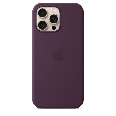 Чехол Silicone Case с MagSafe для iPhone 16 Pro Max, силикон, "Plum"