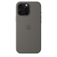 Чехол Silicone Case с MagSafe для iPhone 16 Pro Max, силикон, "Stone Gray"
