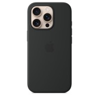 Чехол Silicone Case с MagSafe для iPhone 16 Pro, силикон, "Black"