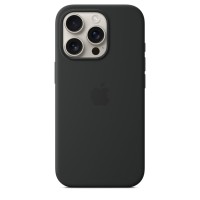 Чехол Silicone Case с MagSafe для iPhone 16 Pro, силикон, "Black"