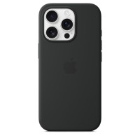 Чехол Silicone Case с MagSafe для iPhone 16 Pro, силикон, "Black"