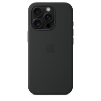 Чехол Silicone Case с MagSafe для iPhone 16 Pro, силикон, "Black"
