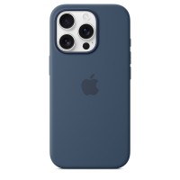 Чехол Silicone Case с MagSafe для iPhone 16 Pro, силикон, "Denim"