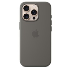 Чехол Silicone Case с MagSafe для iPhone 16 Pro, силикон, "Stone Gray"