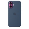 Чехол Silicone Case с MagSafe для iPhone 16, силикон, "Denim"