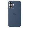 Чехол Silicone Case с MagSafe для iPhone 16, силикон, "Denim"