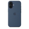 Чехол Silicone Case с MagSafe для iPhone 16, силикон, "Denim"
