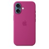 Чехол Silicone Case с MagSafe для iPhone 16, силикон, "Fuchsia"