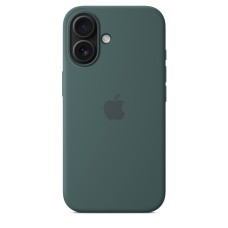Чехол Silicone Case с MagSafe для iPhone 16, силикон, "Lake Green"