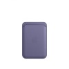 Кожаный кошелёк FineWoven с MagSafe для iPhone 16 Pro, глициния